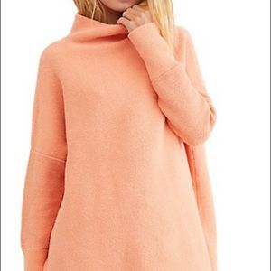 Free People Ottoman Slouchy Tunic Tangerine